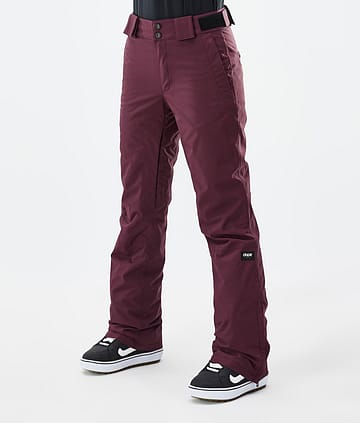 Dope Con W Lumilautailuhousut Burgundy