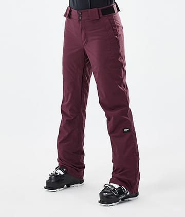 Dope Con W Lasketteluhousut Burgundy