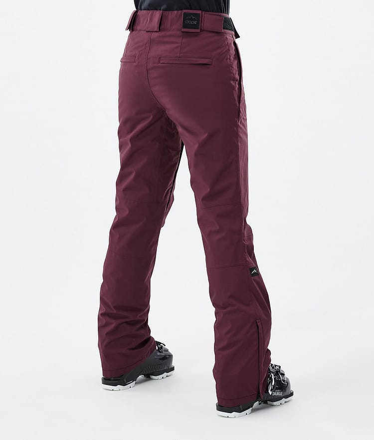 Dope Con W Lasketteluhousut Naiset Burgundy, Image 4 of 6