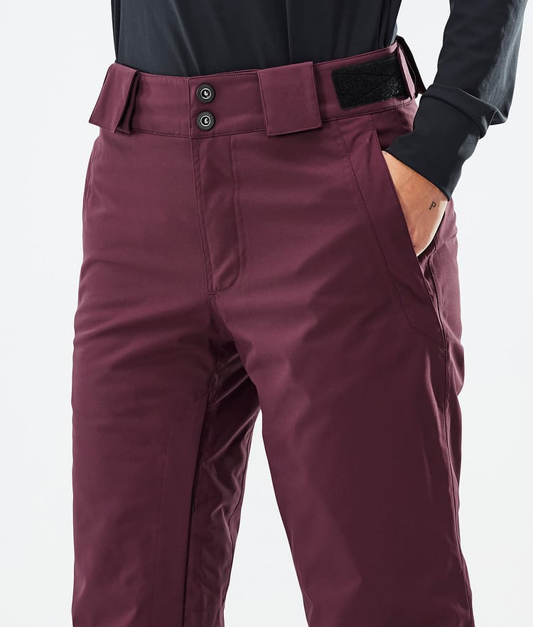 Dope Con W Lasketteluhousut Naiset Burgundy, Kuva 5 / 6