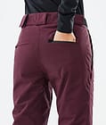 Dope Con W Lasketteluhousut Naiset Burgundy, Kuva 6 / 6