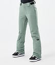 Dope Con W Lumilautailuhousut Naiset Faded Green