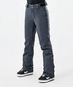 Dope Con W Lumilautailuhousut Naiset Metal Blue