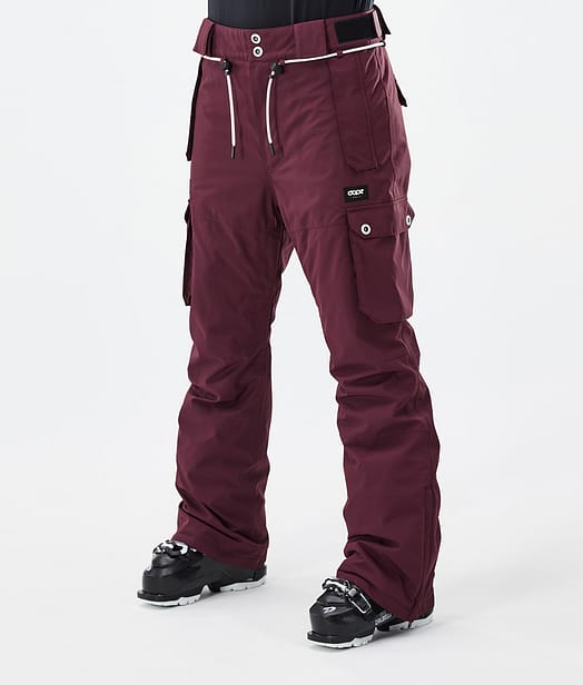 Dope Iconic W Lasketteluhousut Naiset Burgundy