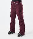 Dope Iconic W Lasketteluhousut Naiset Burgundy