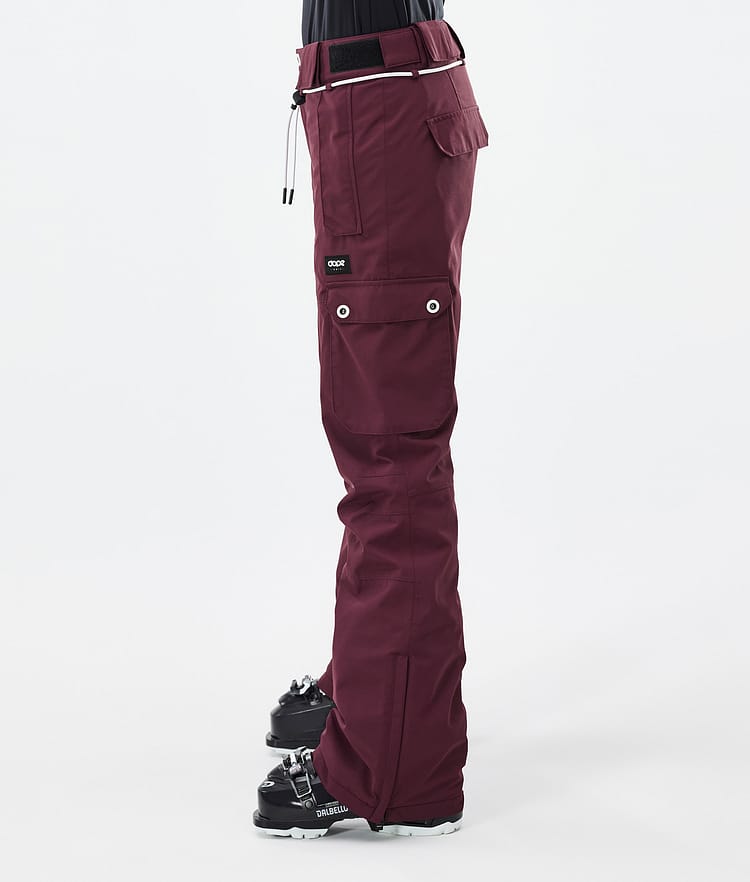 Dope Iconic W Lasketteluhousut Naiset Burgundy, Kuva 3 / 7