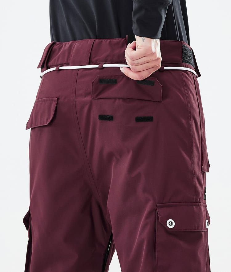 Dope Iconic W Lasketteluhousut Naiset Burgundy