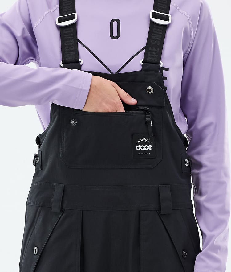 Dope Notorious B.I.B W Lumilautailuhousut Naiset Black, Kuva 6 / 7