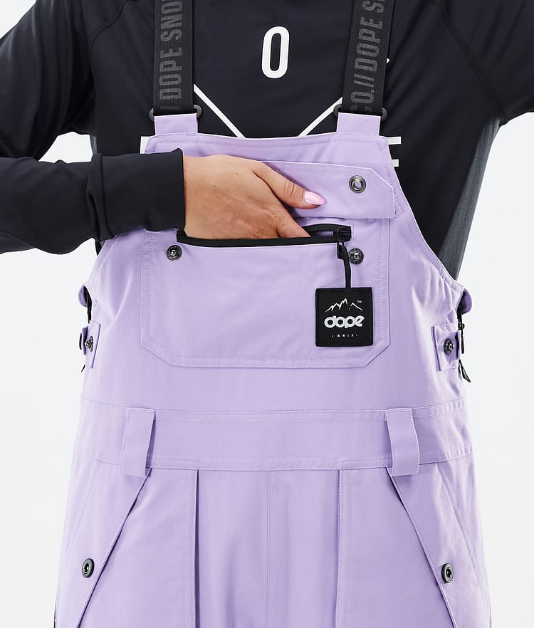 Dope Notorious B.I.B W Lumilautailuhousut Naiset Faded Violet Renewed, Kuva 6 / 7