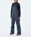 Dope Notorious B.I.B W Lumilautailuhousut Naiset Metal Blue