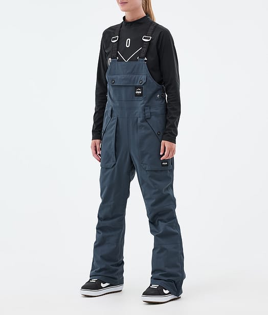 Dope Notorious B.I.B W Lumilautailuhousut Naiset Metal Blue