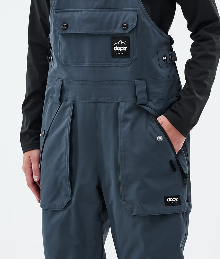 Dope Notorious B.I.B W Lasketteluhousut Naiset Metal Blue, Kuva 5 / 7