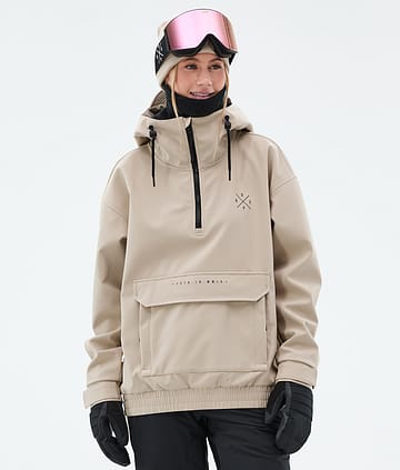 Dope Cyclone W Laskettelutakki Naiset Sand