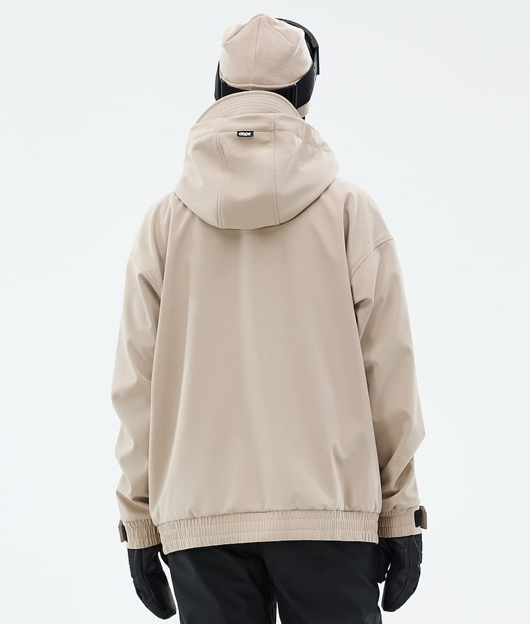 Dope Cyclone W Lumilautailutakki Naiset Sand, Kuva 6 / 8