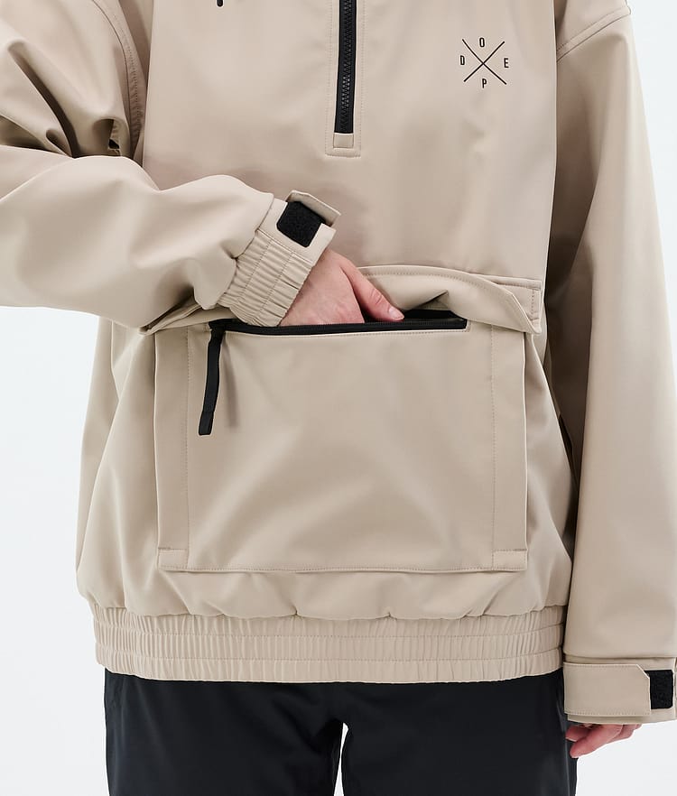 Dope Cyclone W Lumilautailutakki Naiset Sand, Kuva 8 / 8