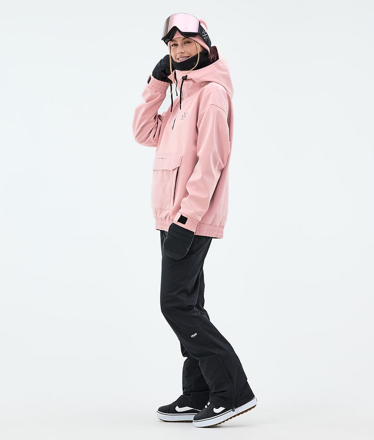 Dope Cyclone W Lumilautailutakki Naiset Soft Pink Renewed, Kuva 4 / 9