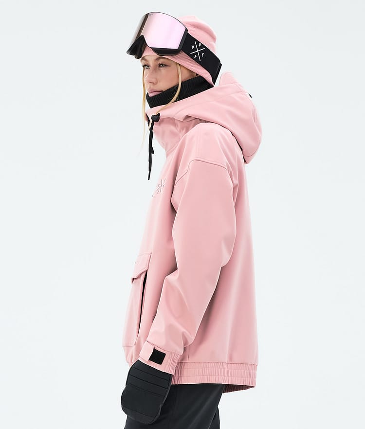 Dope Cyclone W Lumilautailutakki Naiset Soft Pink Renewed, Kuva 6 / 9
