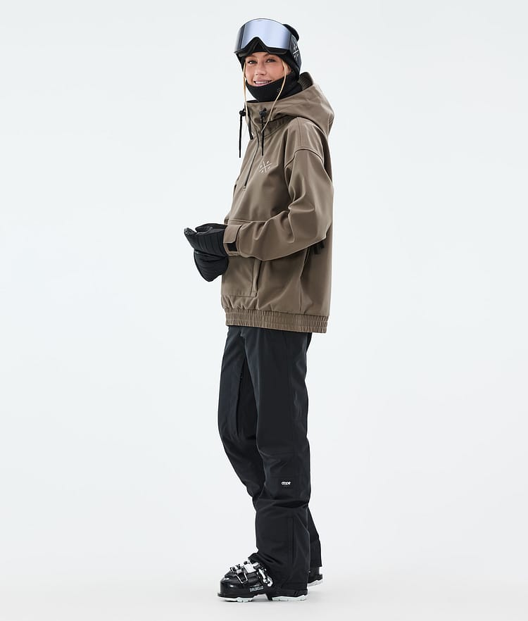 Dope Cyclone W Laskettelutakki Naiset Walnut, Kuva 3 / 8