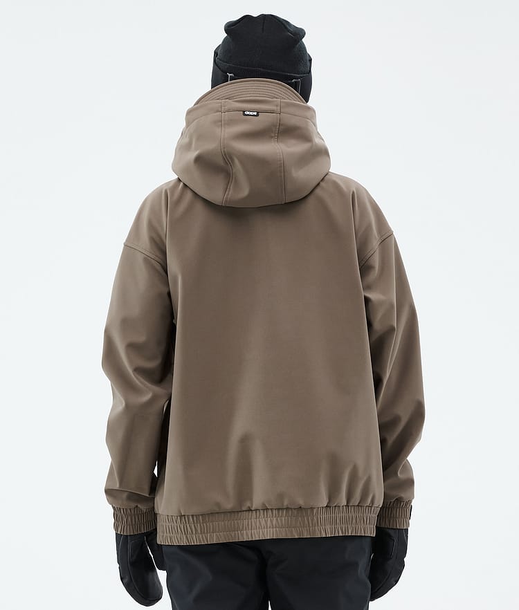 Dope Cyclone W Lumilautailutakki Naiset Walnut, Kuva 6 / 8