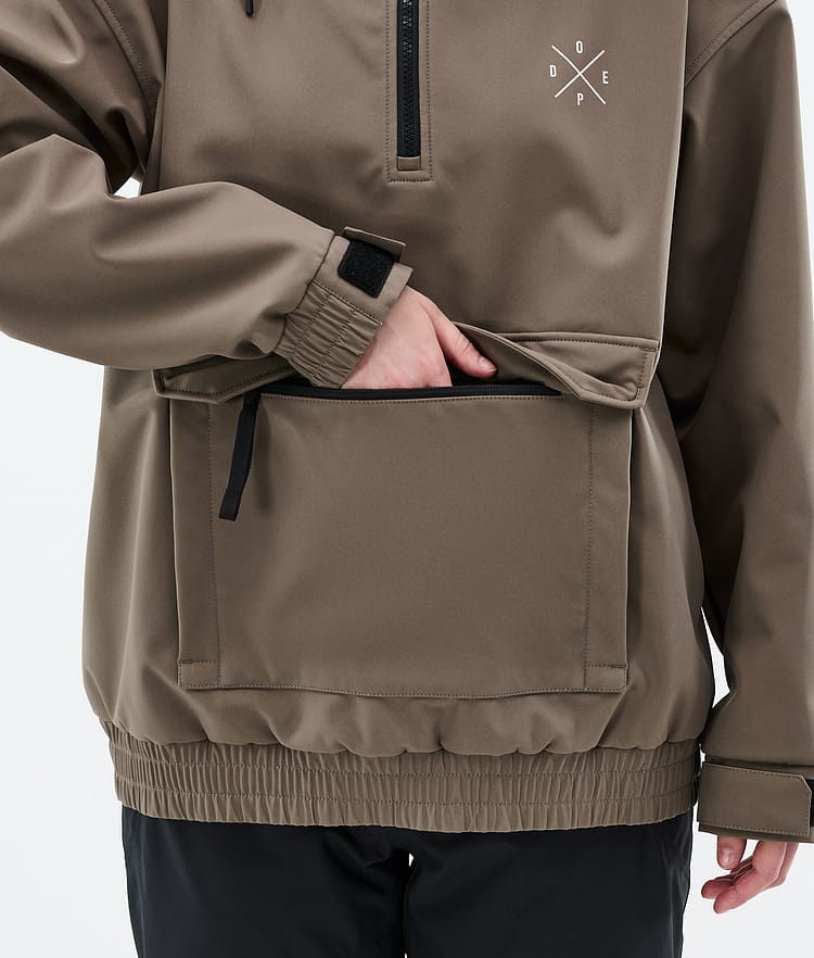 Dope Cyclone W Laskettelutakki Naiset Walnut, Kuva 8 / 8