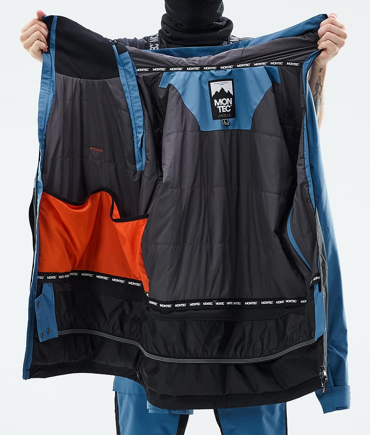 Montec Doom Laskettelutakki Miehet Blue Steel/Black, Kuva 11 / 11