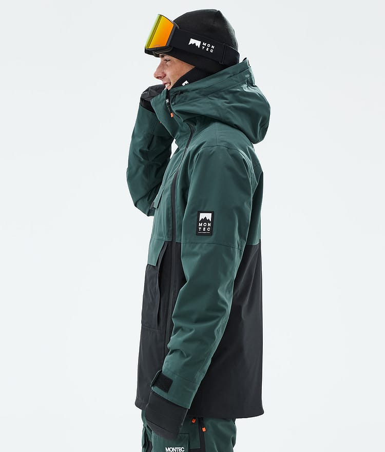 Montec Doom Lumilautailutakki Miehet Dark Atlantic/Black, Kuva 6 / 11