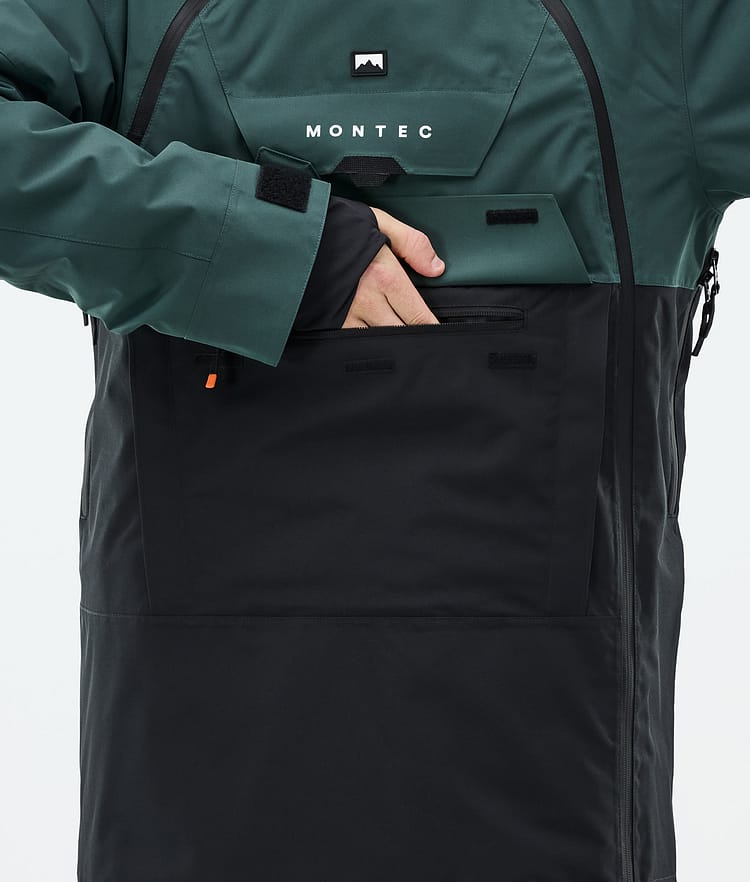 Montec Doom Lumilautailutakki Miehet Dark Atlantic/Black, Kuva 9 / 11