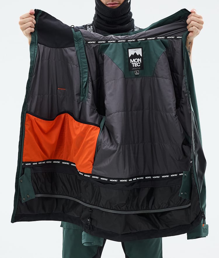 Montec Doom Laskettelutakki Miehet Dark Atlantic/Black, Kuva 11 / 11