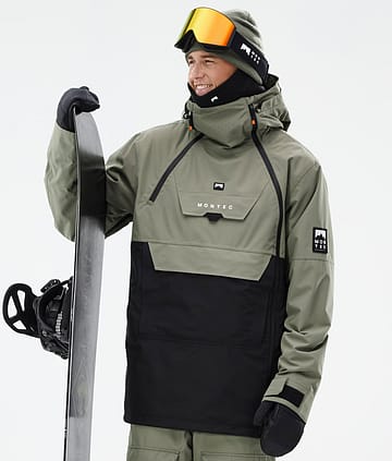 Montec Doom Lumilautailutakki Greenish/Black
