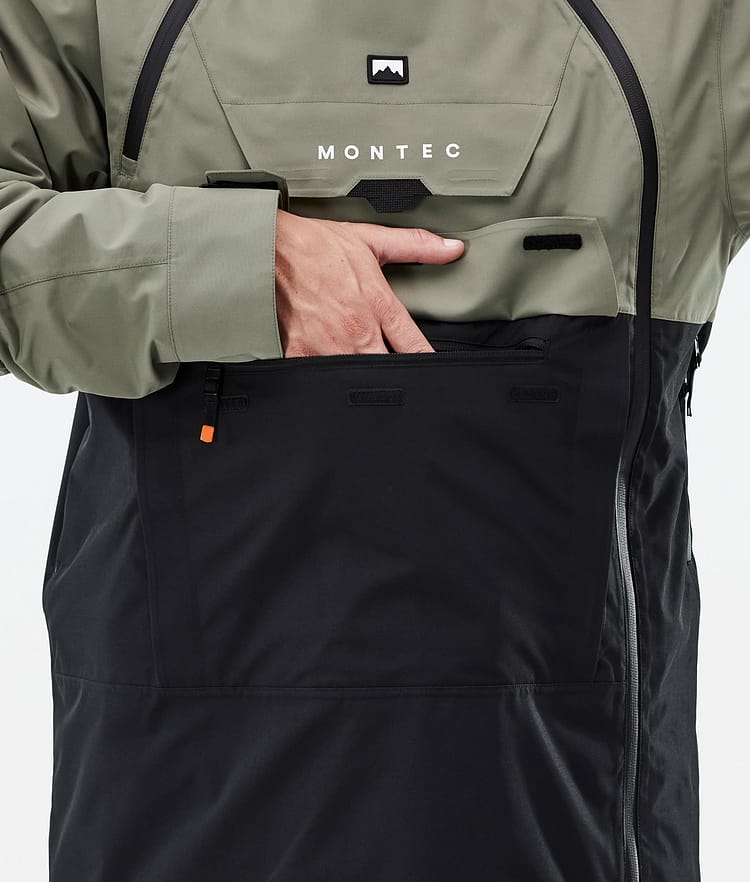 Montec Doom Lumilautailutakki Miehet Greenish/Black, Kuva 9 / 11