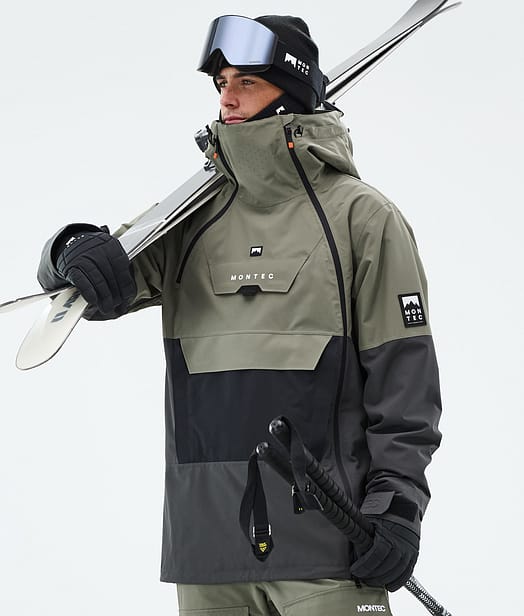 Montec Doom Laskettelutakki Miehet Greenish/Black/Phantom