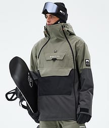 Montec Doom Lumilautailutakki Miehet Greenish/Black/Phantom