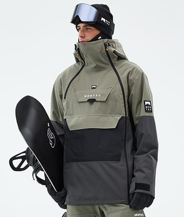 Montec Doom Lumilautailutakki Greenish/Black/Phantom