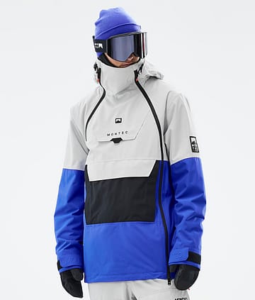 Montec Doom Lumilautailutakki Light Grey/Black/Cobalt Blue