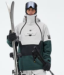 Montec Doom Laskettelutakki Miehet Light Grey/Black/Dark Atlantic