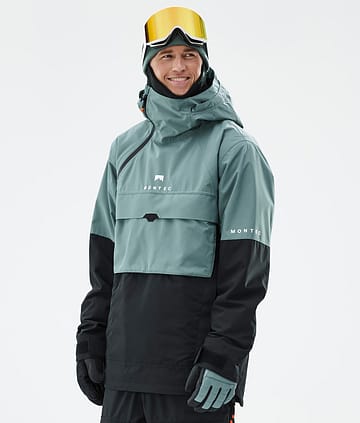 Montec Dune Lumilautailutakki Atlantic/Black