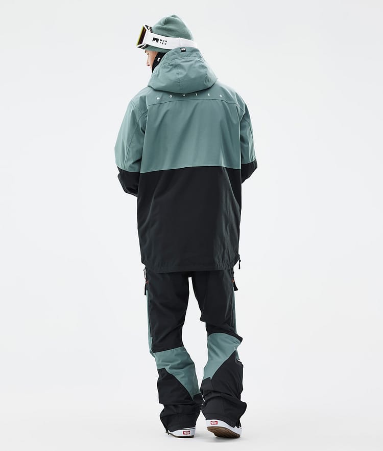 Montec Dune Lumilautailutakki Miehet Atlantic/Black, Kuva 5 / 9