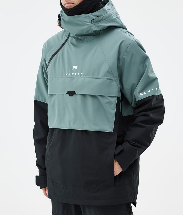 Montec Dune Lumilautailutakki Miehet Atlantic/Black, Kuva 8 / 9