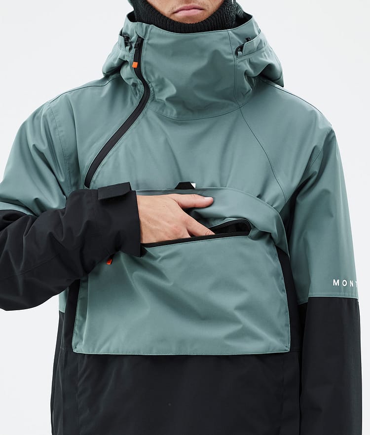 Montec Dune Laskettelutakki Miehet Atlantic/Black, Kuva 9 / 9