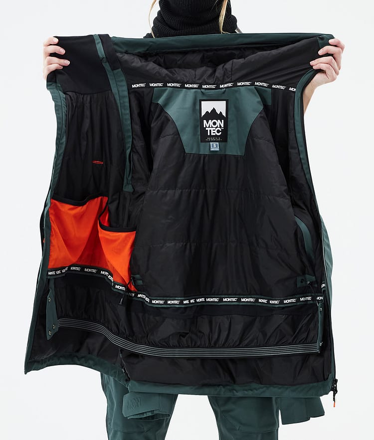 Montec Doom W Lumilautailutakki Naiset Dark Atlantic, Kuva 11 / 11