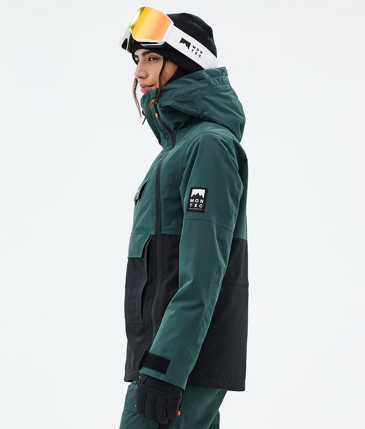 Montec Doom W Lumilautailutakki Naiset Dark Atlantic/Black, Kuva 6 / 11