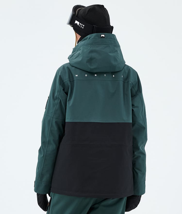Montec Doom W Lumilautailutakki Naiset Dark Atlantic/Black, Kuva 6 / 10