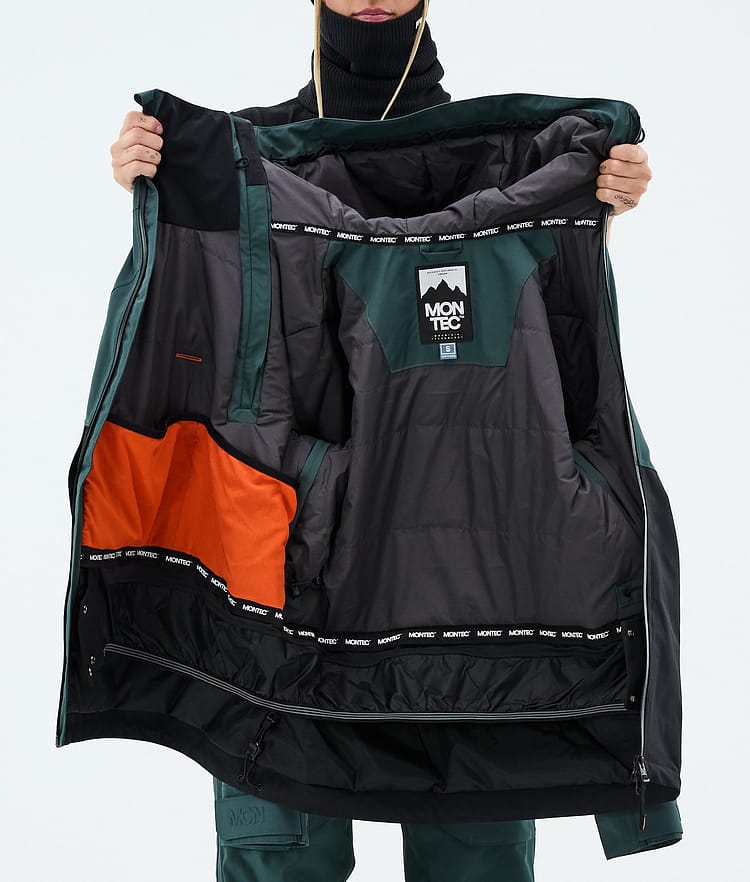 Montec Doom W Laskettelutakki Naiset Dark Atlantic/Black, Kuva 10 / 10