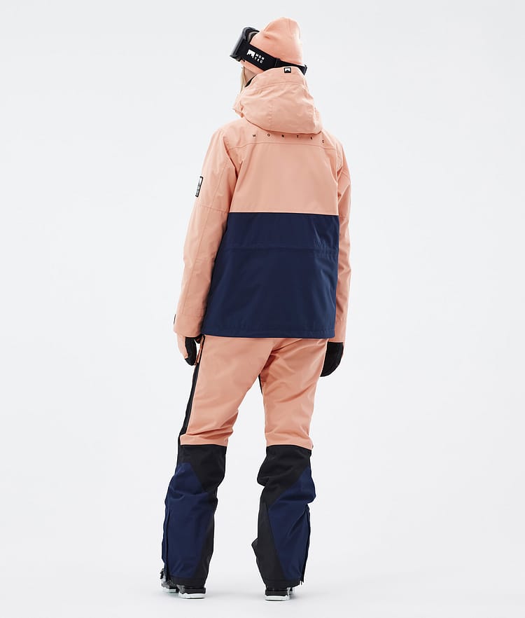 Montec Doom W Laskettelutakki Naiset Faded Peach/Black/Dark Blue