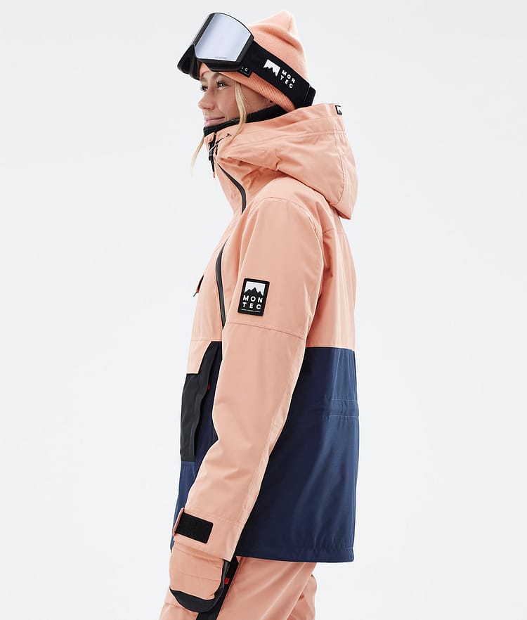 Montec Doom W Laskettelutakki Naiset Faded Peach/Black/Dark Blue