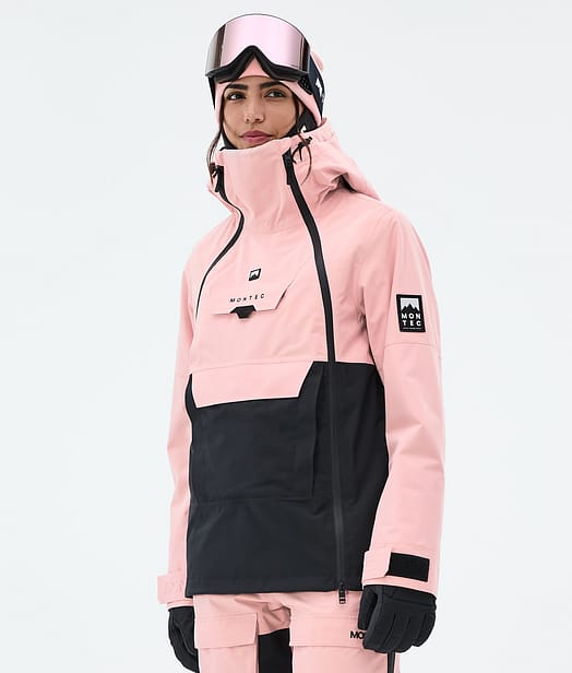 Montec Doom W Laskettelutakki Naiset Soft Pink/Black