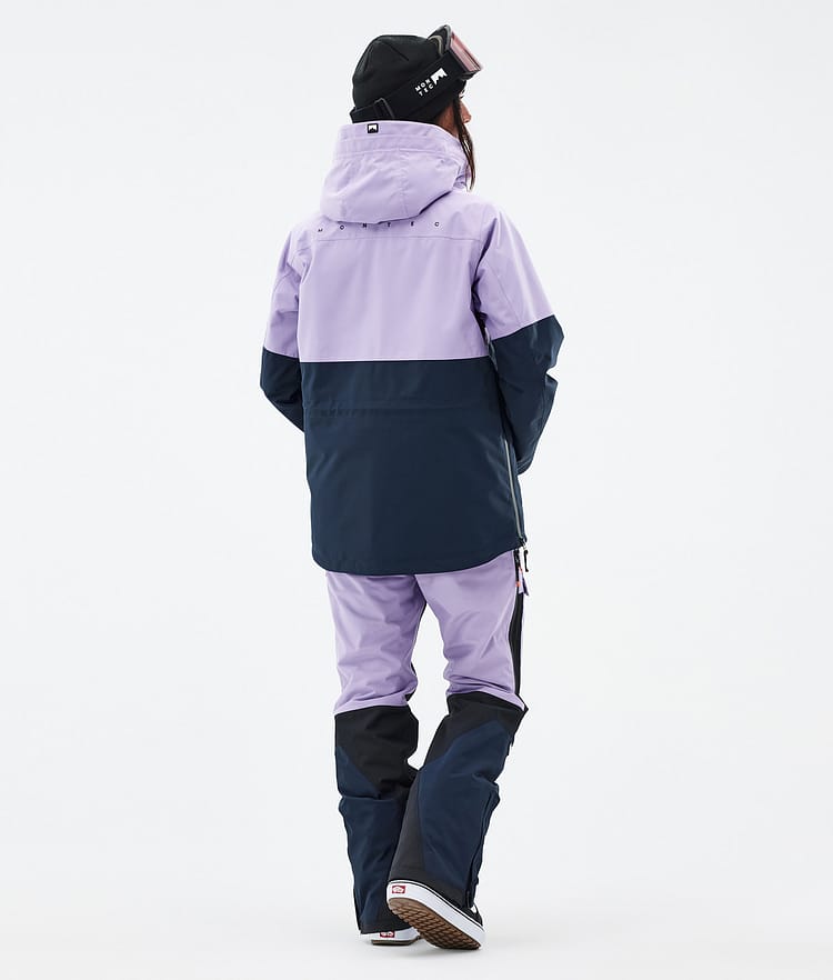 Montec Dune W Lumilautailutakki Naiset Faded Violet/Black/Dark Blue, Kuva 4 / 8