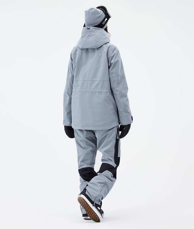 Montec Dune W Lumilautailutakki Naiset Soft Blue, Kuva 5 / 9