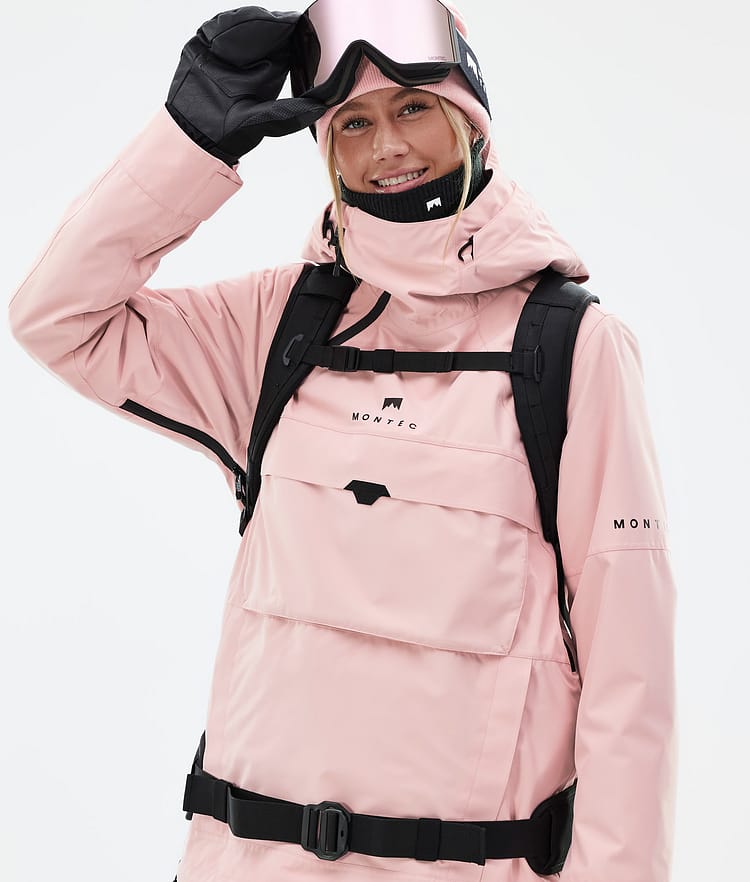 Montec Dune W Lumilautailutakki Naiset Soft Pink