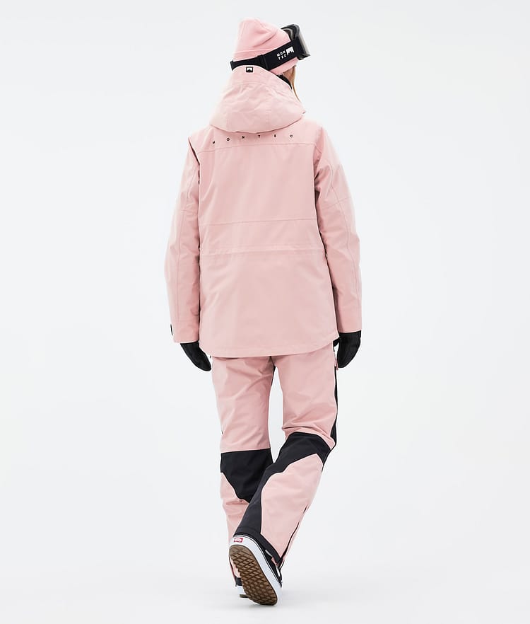 Montec Dune W Lumilautailutakki Naiset Soft Pink, Kuva 5 / 9